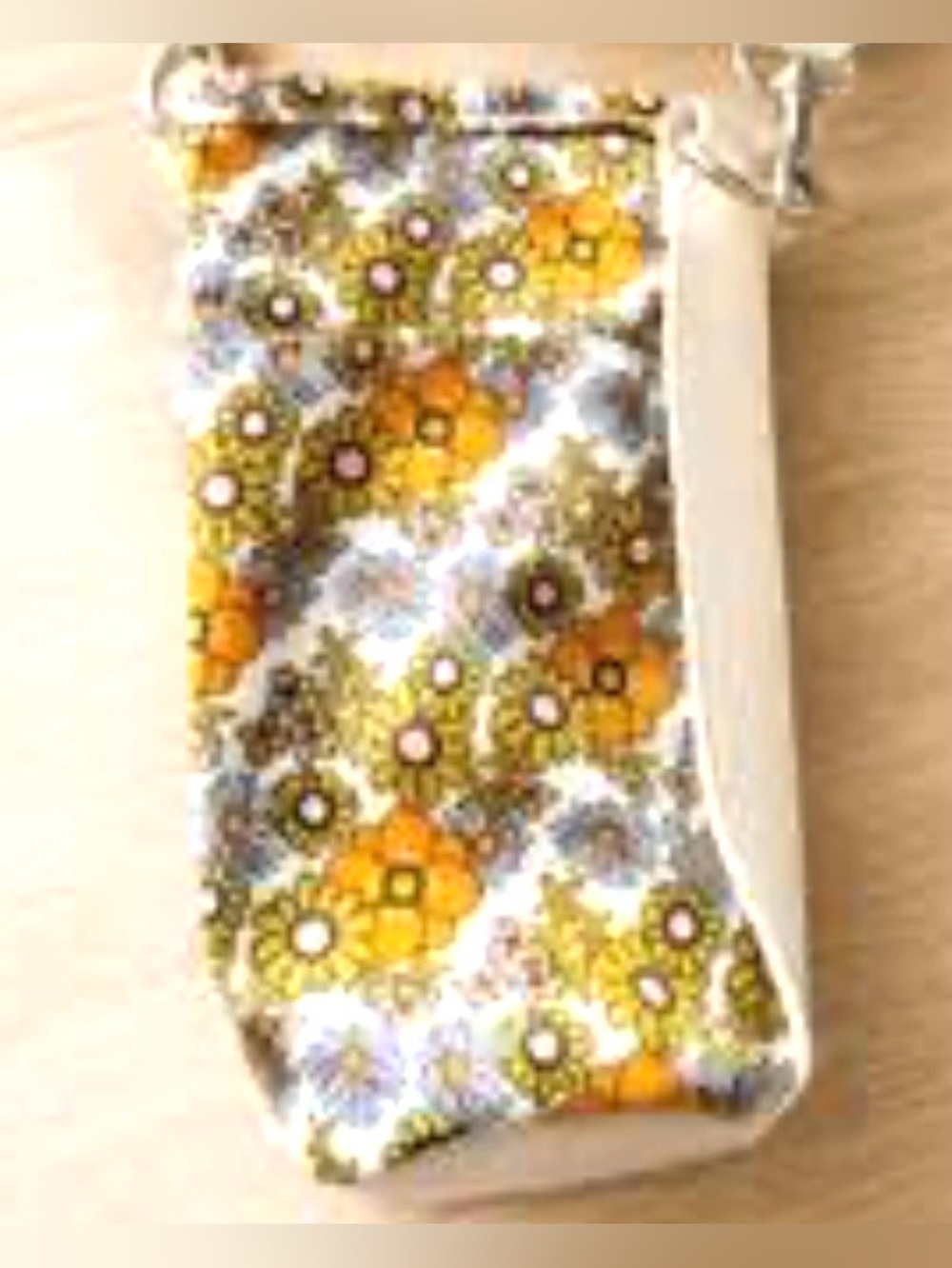 Boho water bottle crossbody bag with zippered phone pocket , no max pro phones